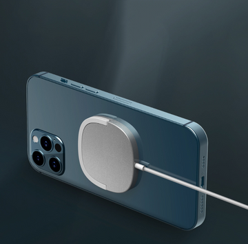 Chargeur, support de charge, carte de charge rapide sans fil, avec fenêtre contextuelle, adapté à la série Apple 12, fin et l